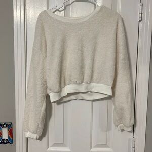 Boutique brand fuzzy pullover sweater